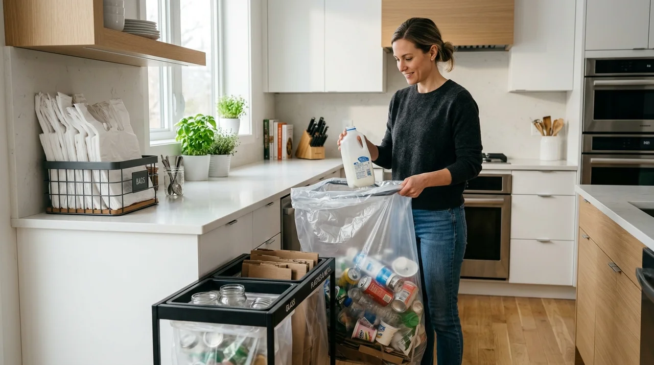 손잡이 비닐봉지 재활용 쓰레기 봉투 활용법 및 구매 팁 가이드