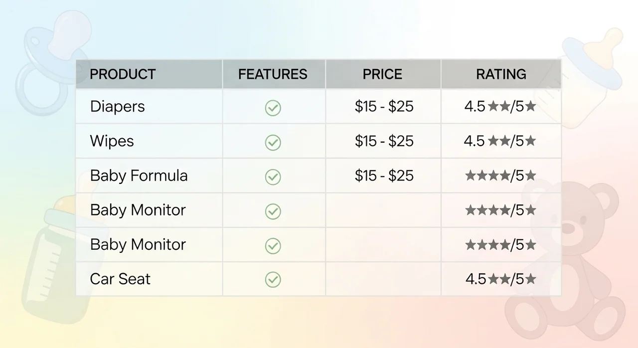 대표적인 수면 교육 방법 및 적정 시기 요약