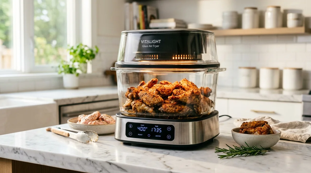 내열유리 글라스 대용량 에어프라이어 용기 선택 가이드 및 장단점 비교