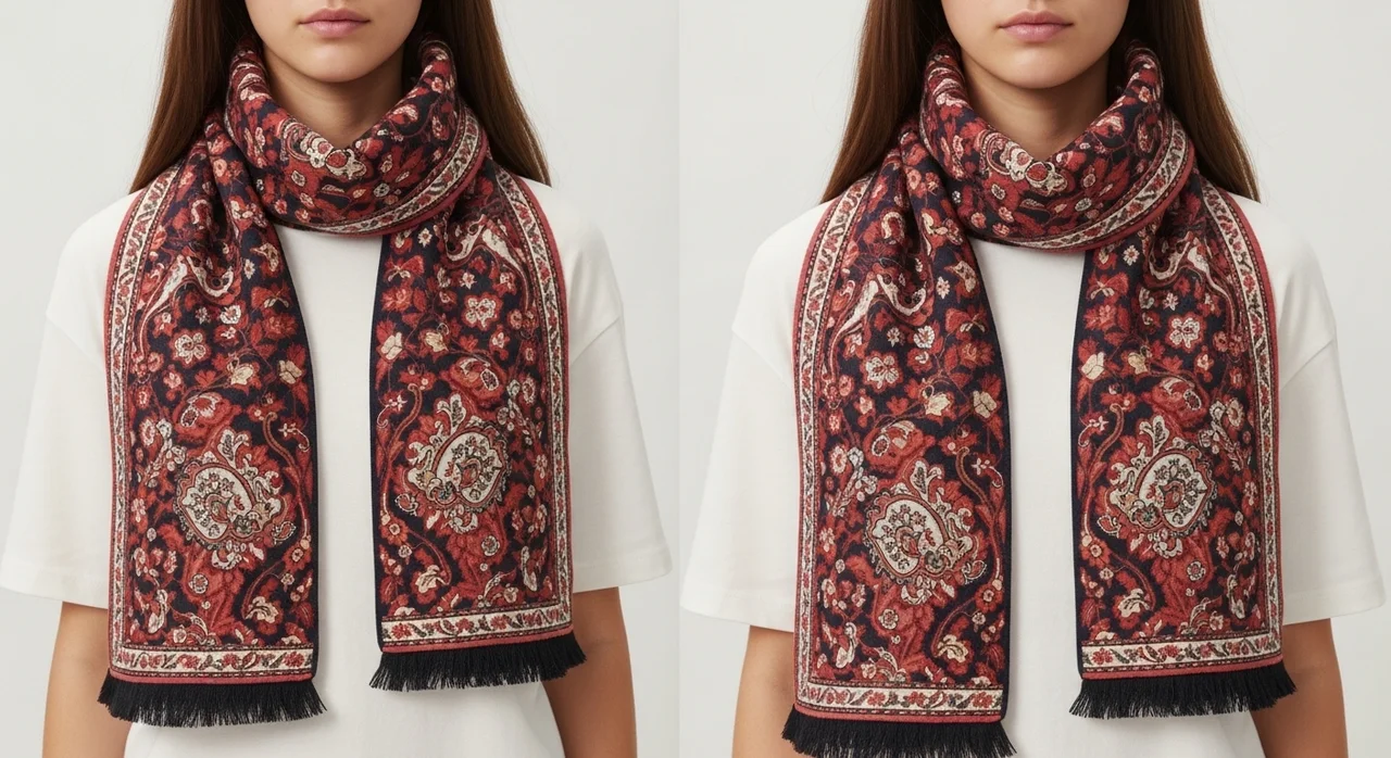 신의 한 수! 스카프 예쁘게 매는 3단계 방법