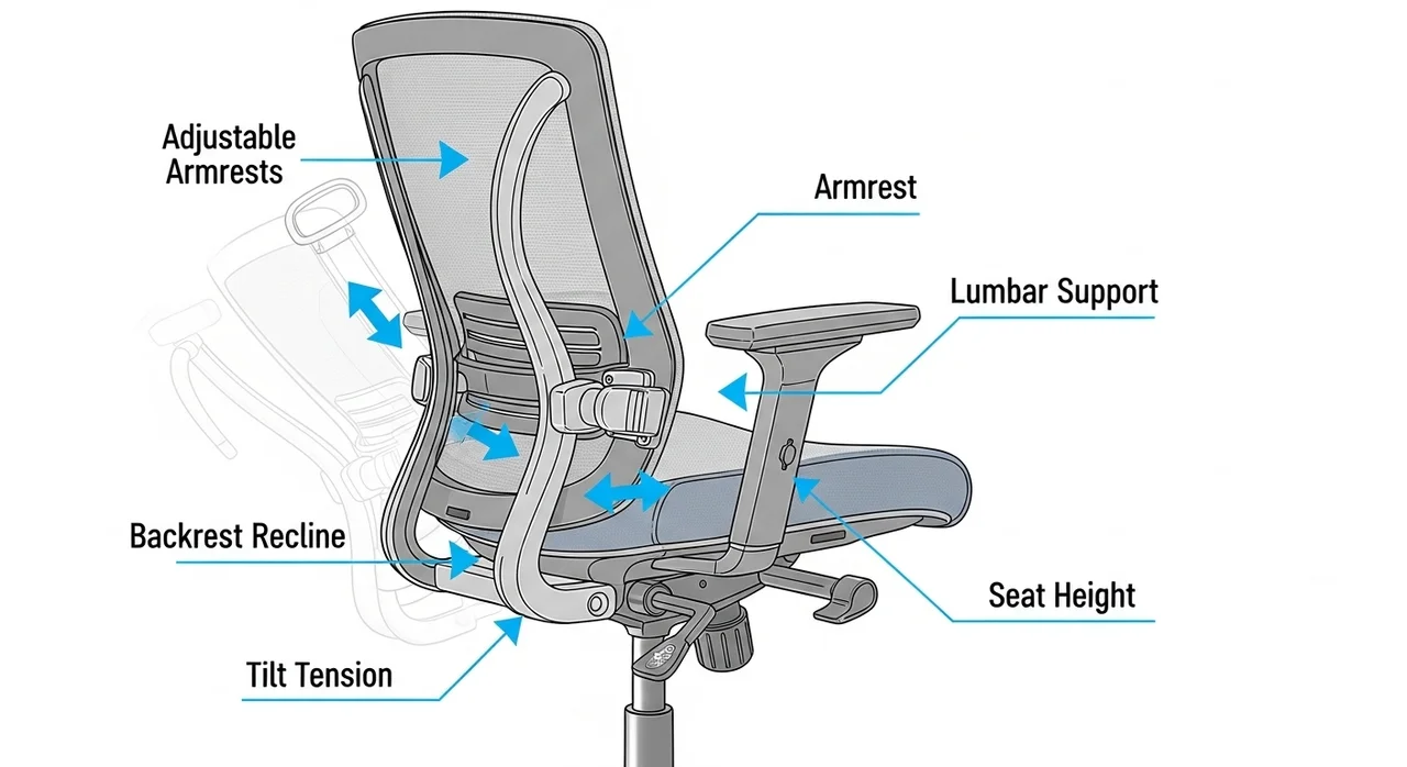 나에게 맞는 의자 고르는 필수 체크리스트