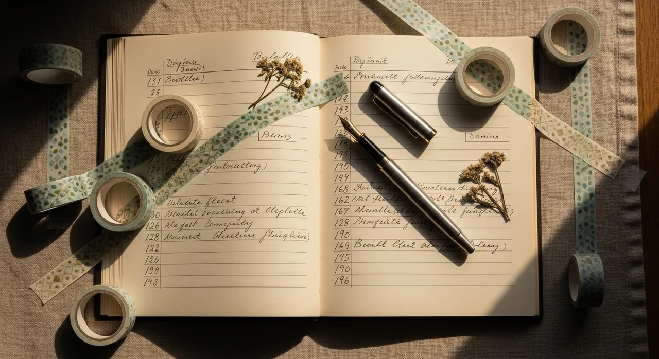 종이 가계부의 매력: 손 끝에서 느껴지는 절약의 힘