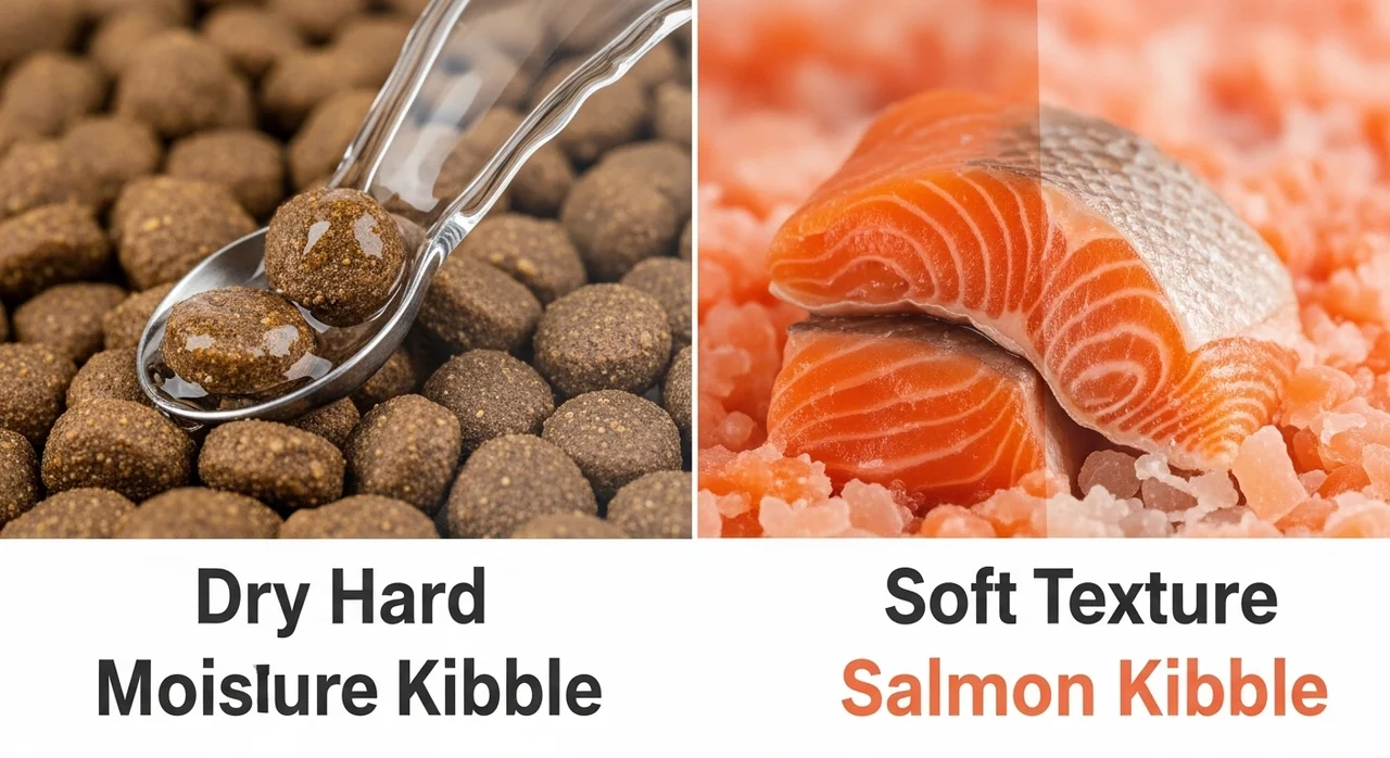 일반 사료 vs 연어생육 스팀 사료 전격 비교