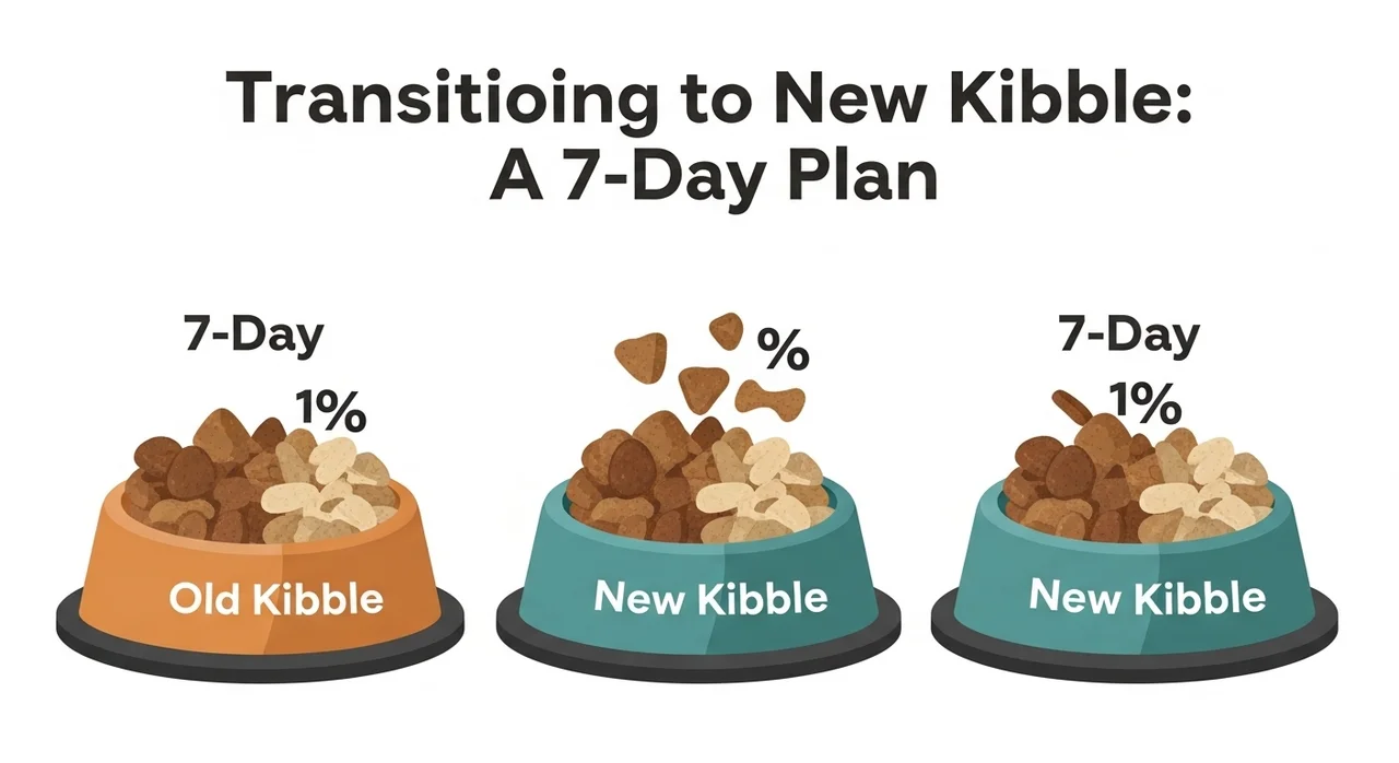 눈물사료 교체 시 꼭 지켜야 할 3단계 절차