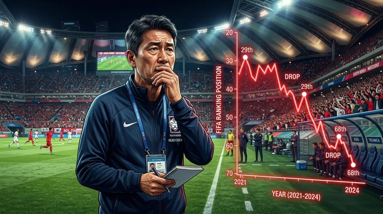 홍명보 피파 랭킹 하락 원인 분석: 월드컵 예선 부진의 진실