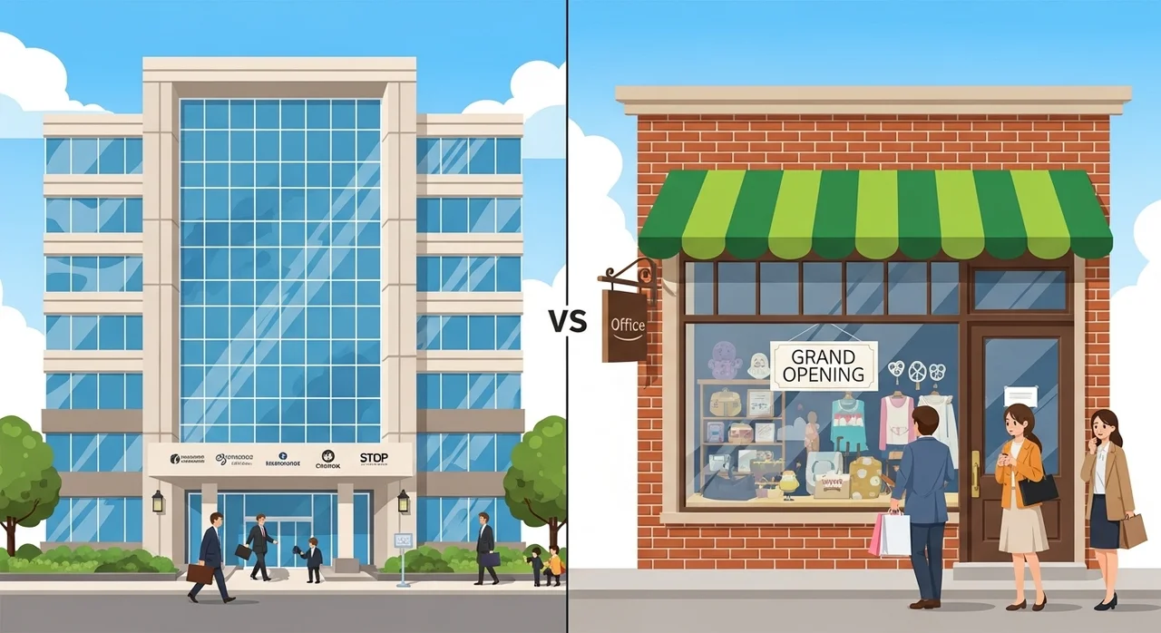 현실적인 선택: 취업(소속 공인중개사) vs 개업