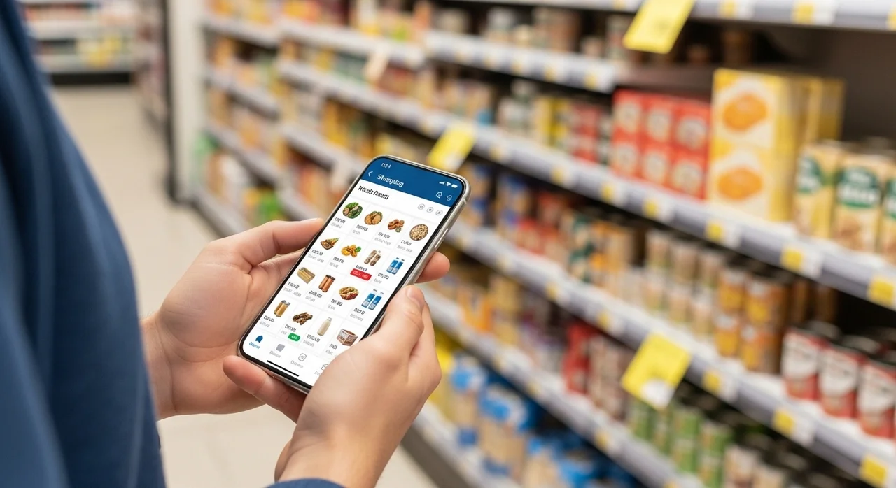 스마트한 쇼핑을 위한 롯데마트 이용 단계