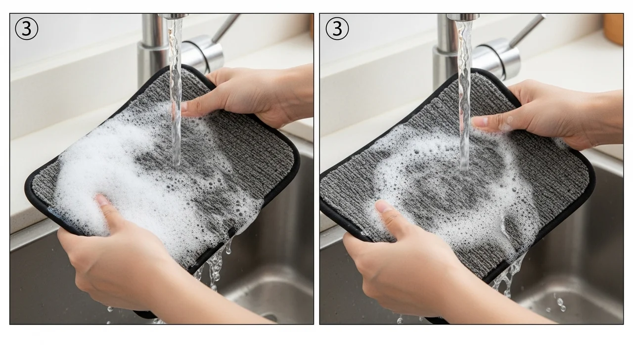 실리콘 냄새 제거와 색 베임 해결하는 법