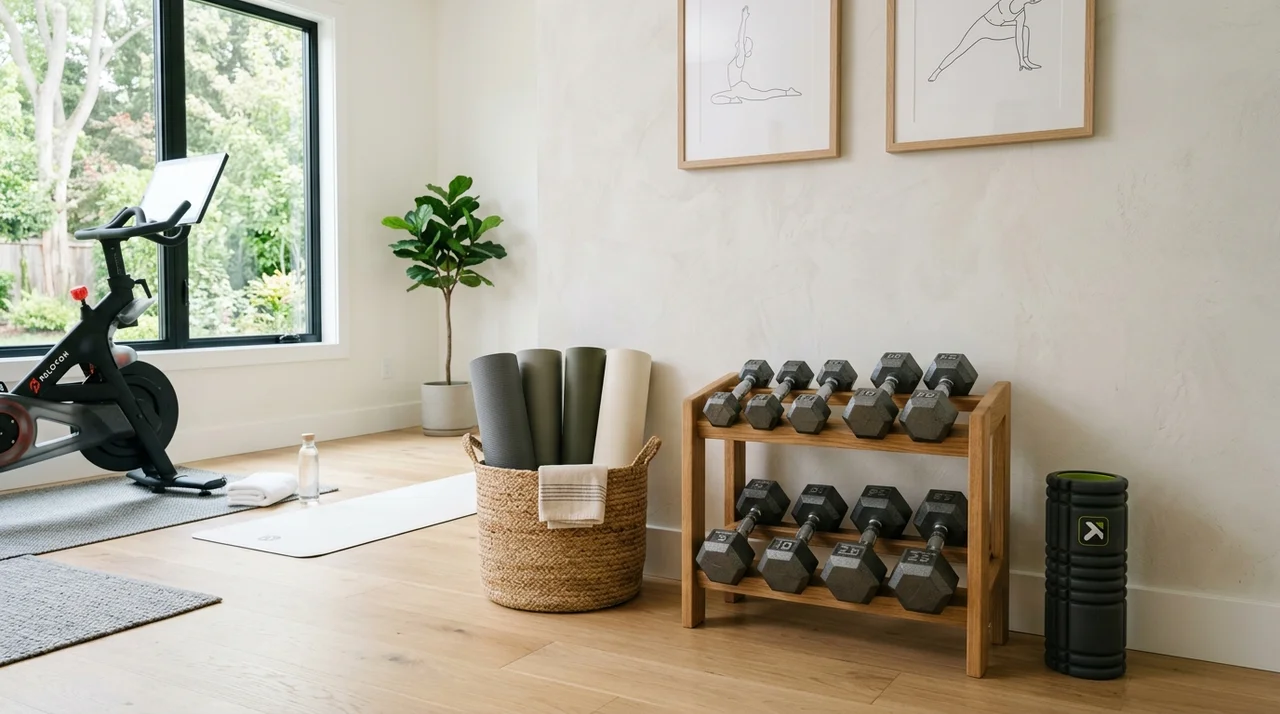 홈트레이닝 기구 수납 팁, 좁은 집도 넓게 쓰는 정리 노하우 5가지