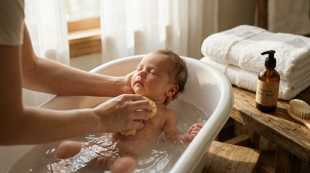 신생아 목욕 시 주의 사항 5가지와 안전 가이드 (물 온도, 시간)