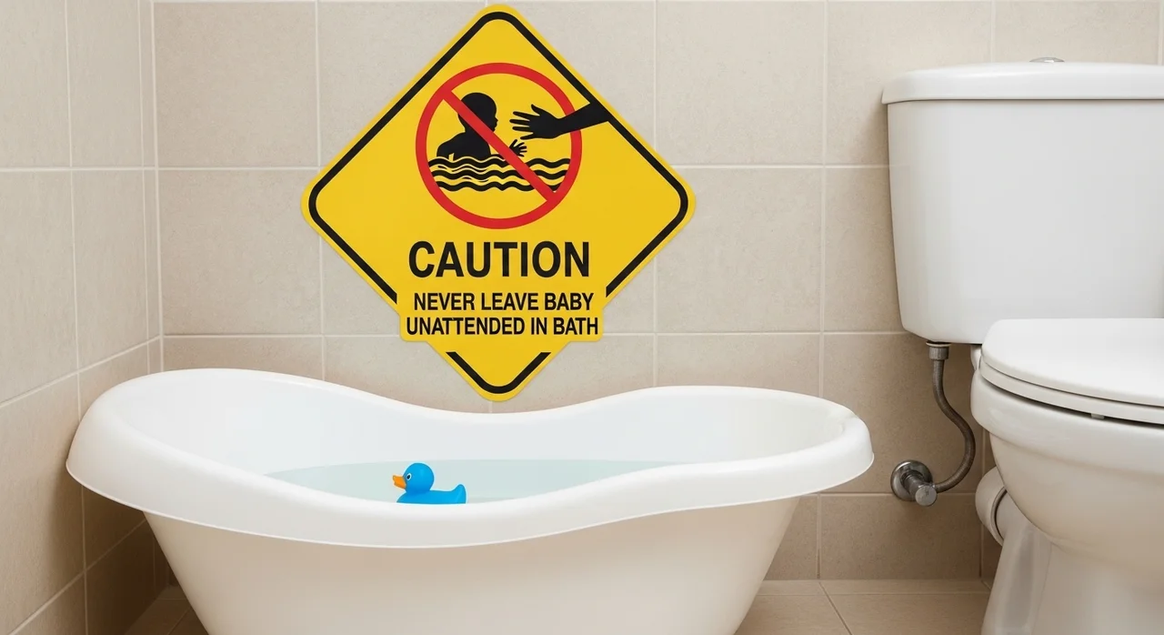 절대 금지! 신생아 목욕 시 주의 사항