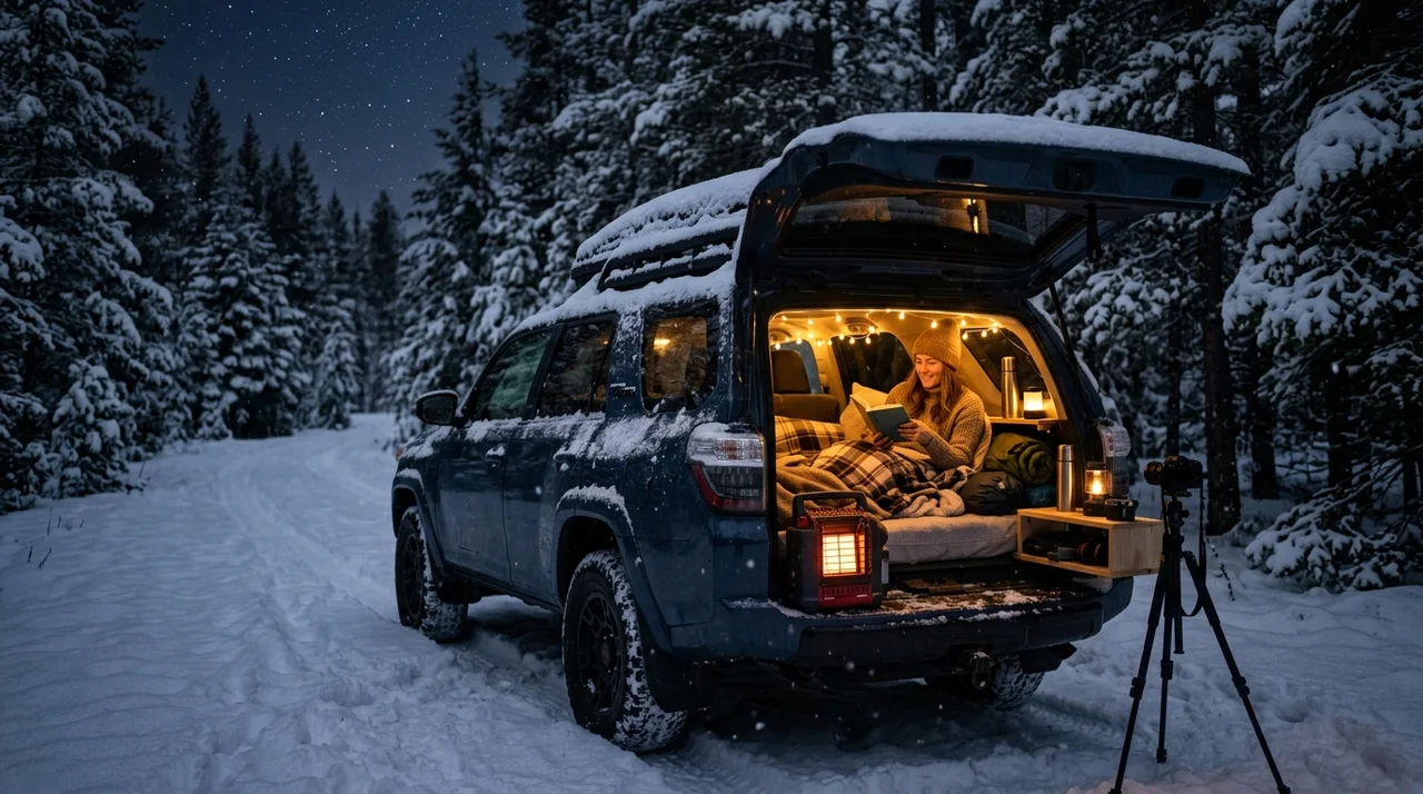 겨울철 차박 난방 장비 주의사항 5가지와 안전 사고 예방 가이드