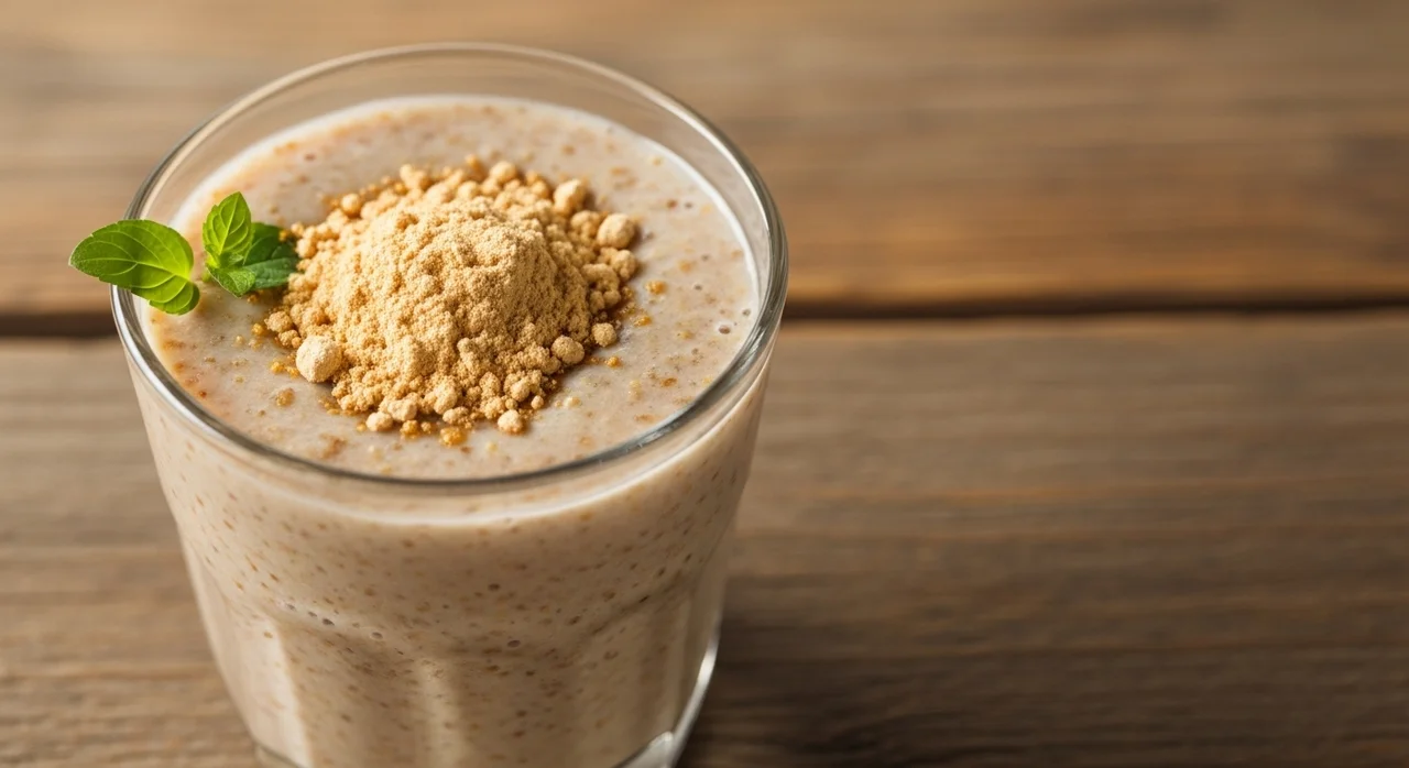 고소함의 끝판왕! 미숫가루 곡물 쉐이크