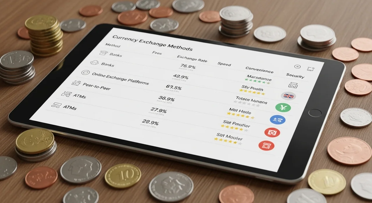 환전 방법별 장단점 한눈에 비교하기