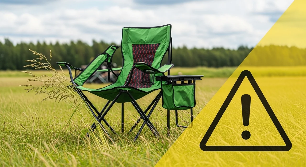 경량 의자 사용 시 절대 주의사항