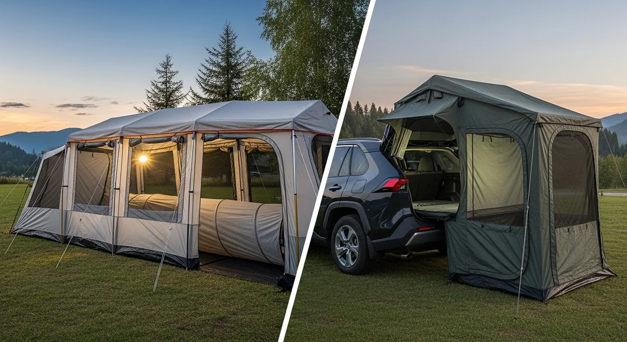 어떤 텐트를 고를까? 타입별 비교