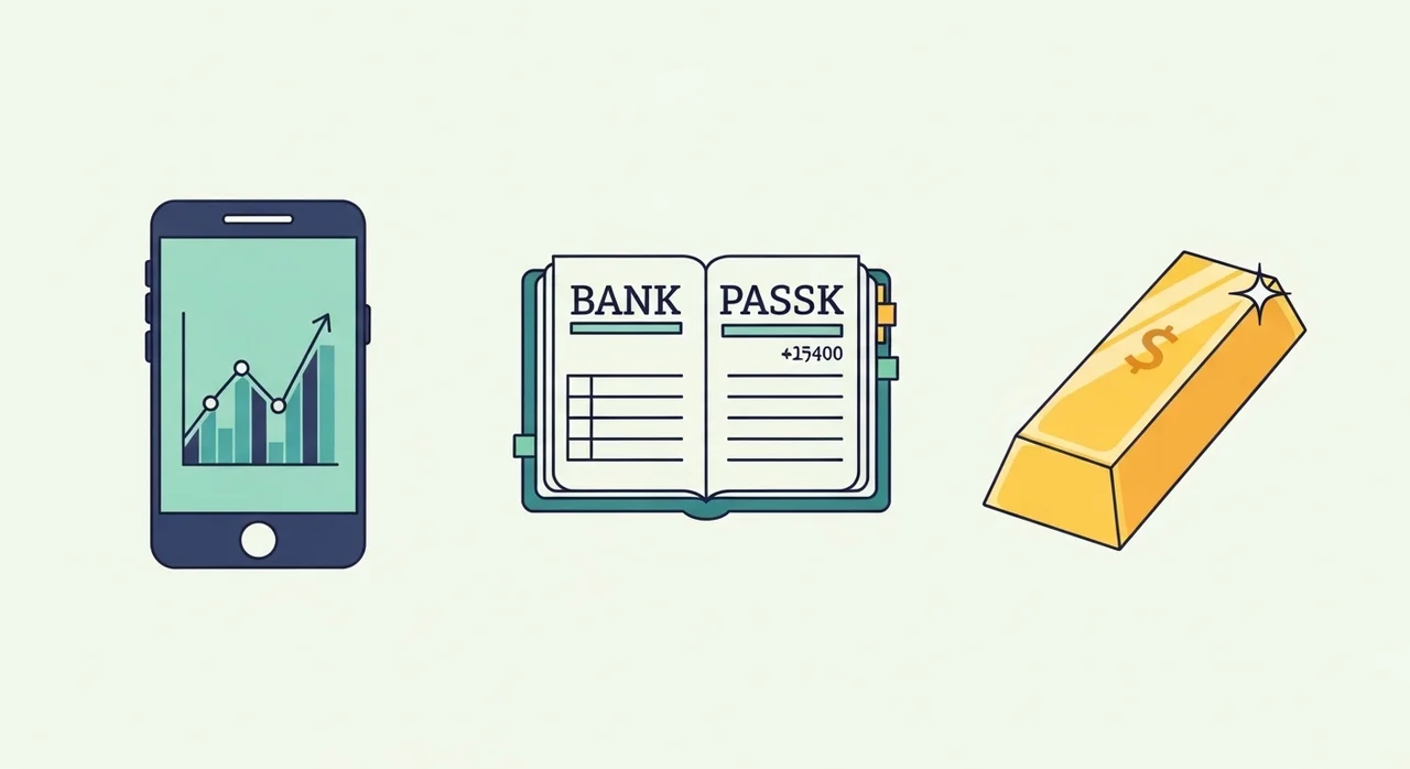 나에게 맞는 금투자 방법 3가지 비교