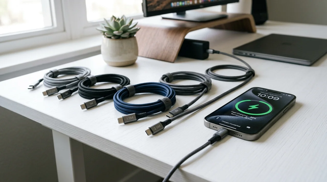 고속 충전 케이블 길이별 성능 차이, 2m 넘으면 정말 느려질까요?