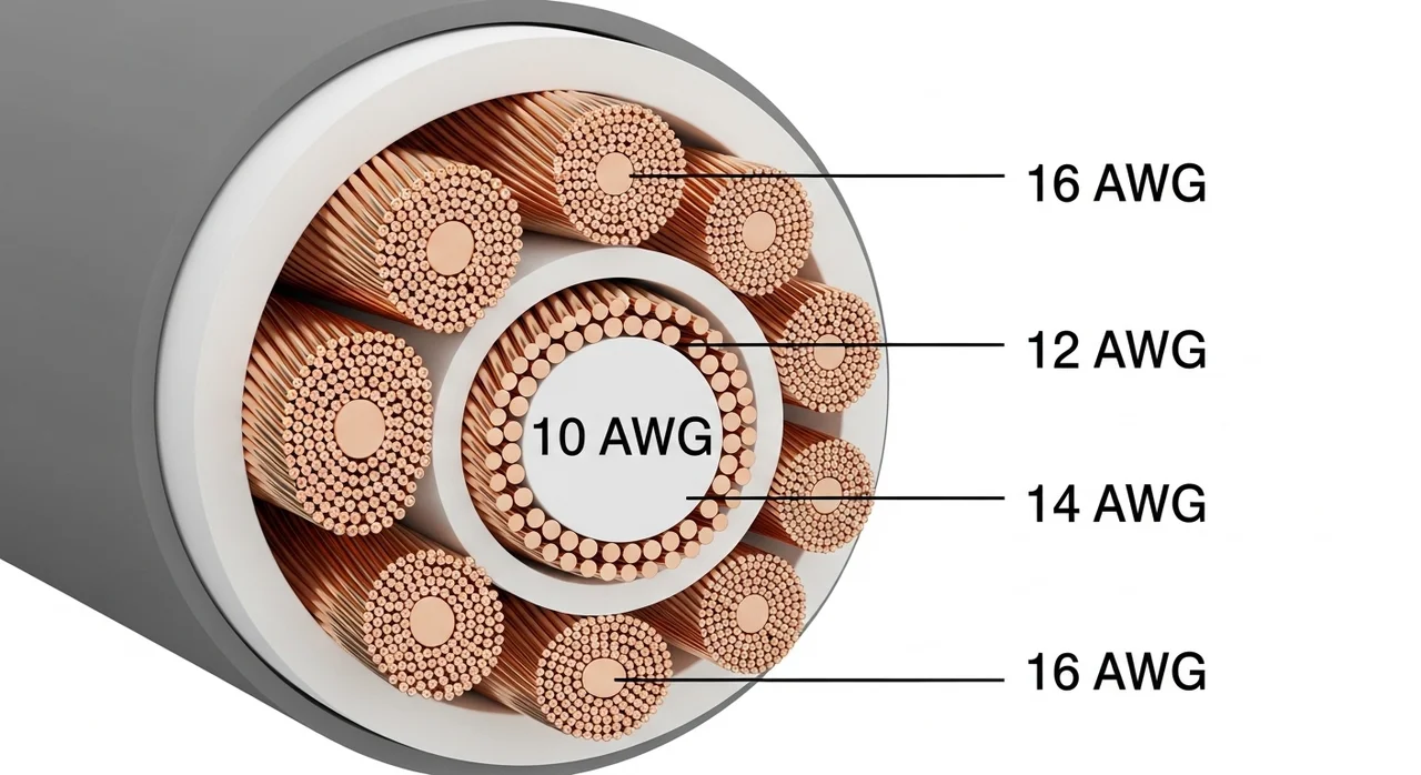 전압 강하와 AWG 숫자의 비밀
