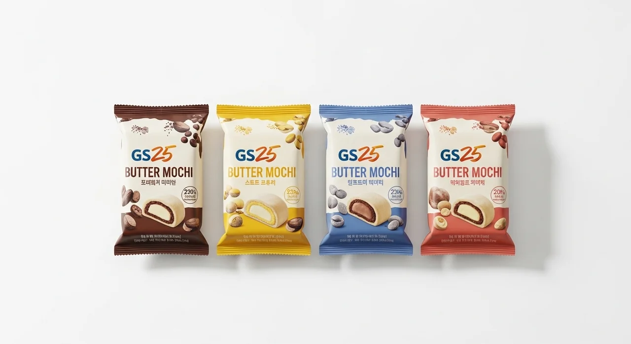 GS25 버터떡 4종 라인업 한눈에 비교하기