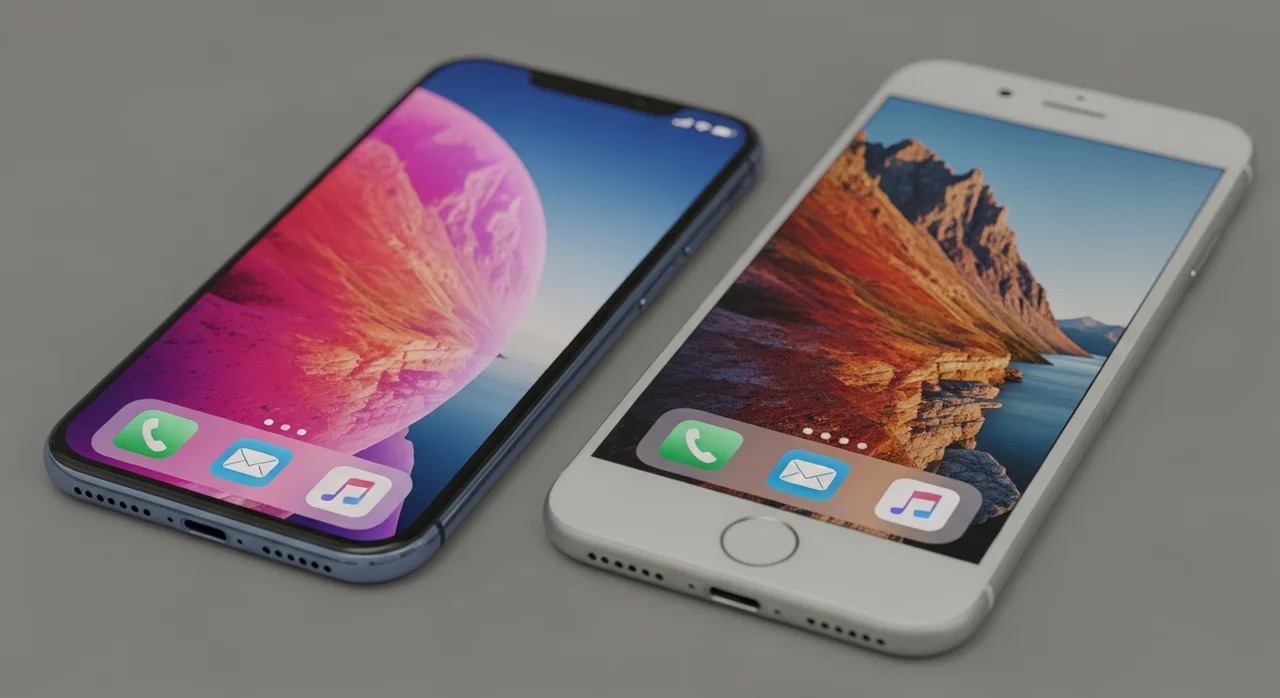 액정 수리 후 육안으로 구별하는 팁