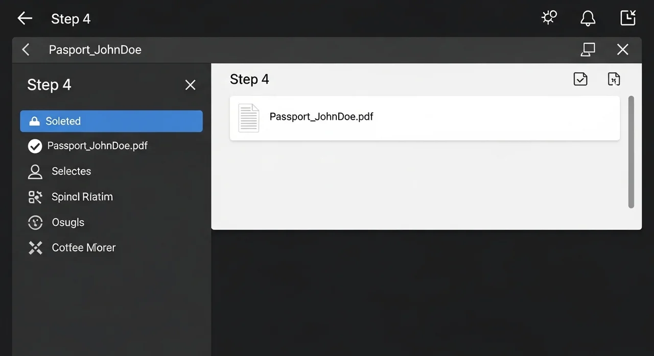 신청 절차 5단계: 따라만 하세요