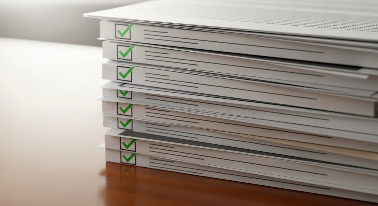 📋 서류 체크리스트 (누락 주의!)