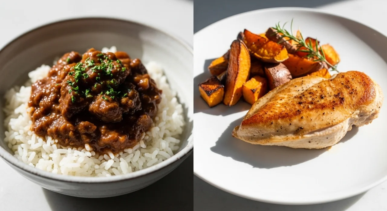 일반 식단 vs 이재훈 식단 비교