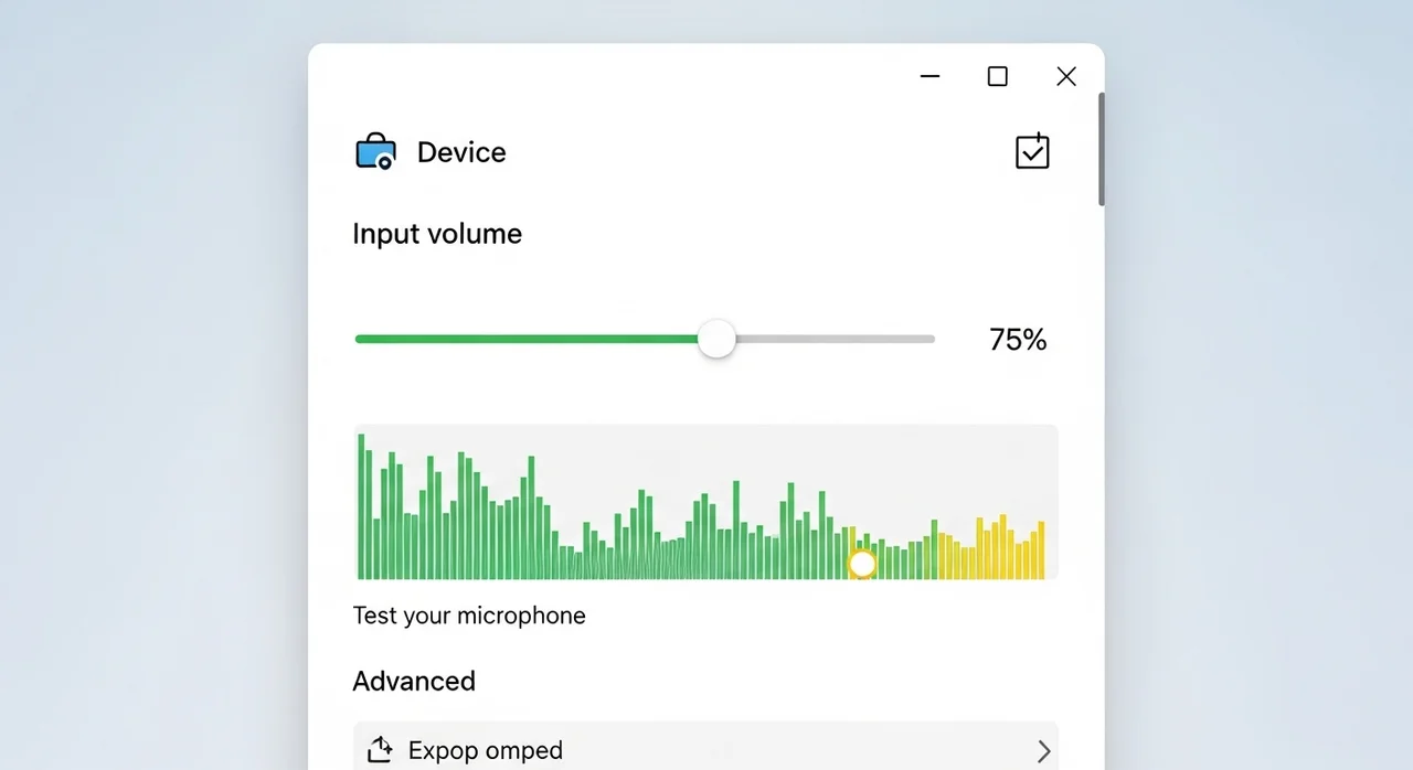 윈도우 10/11 마이크 기본 설정 3단계