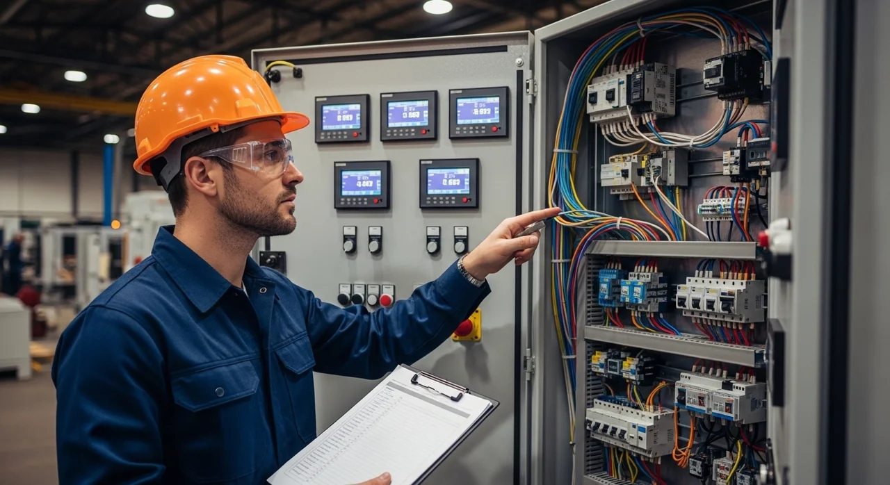 자동문 및 산업용 컨트롤러 관리 체크리스트
