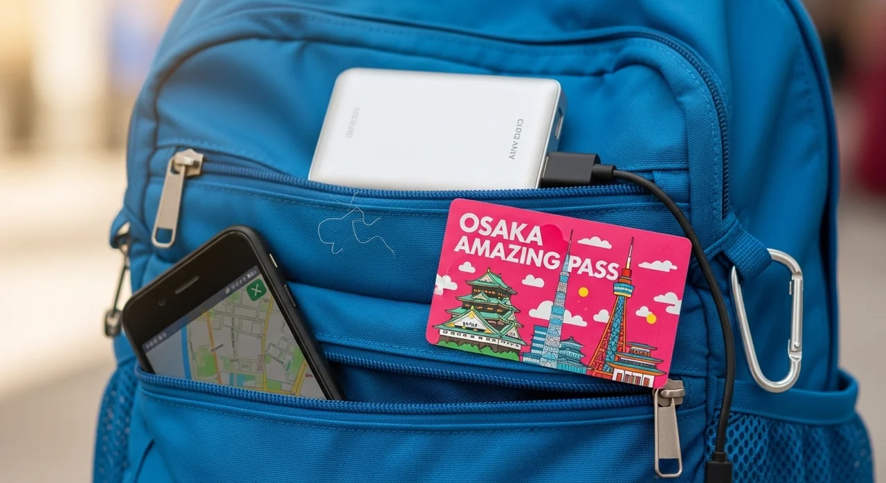 오사카 주유패스 뽕 뽑기 위한 준비물 체크리스트