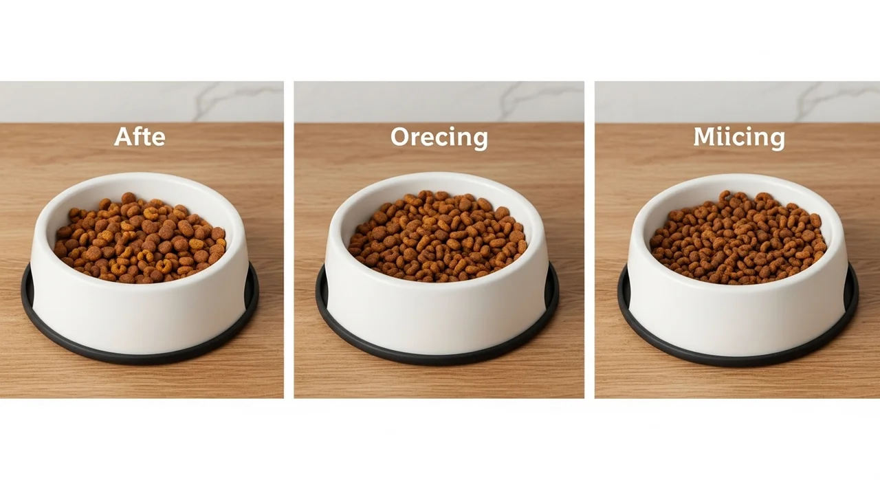 성공적인 사료 교체를 위한 7일 단계 가이드