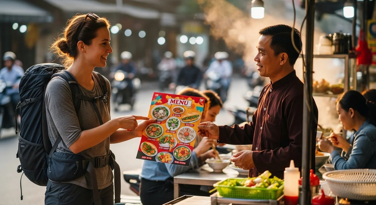 로컬 식당에서 당황하지 않고 주문하는 법
