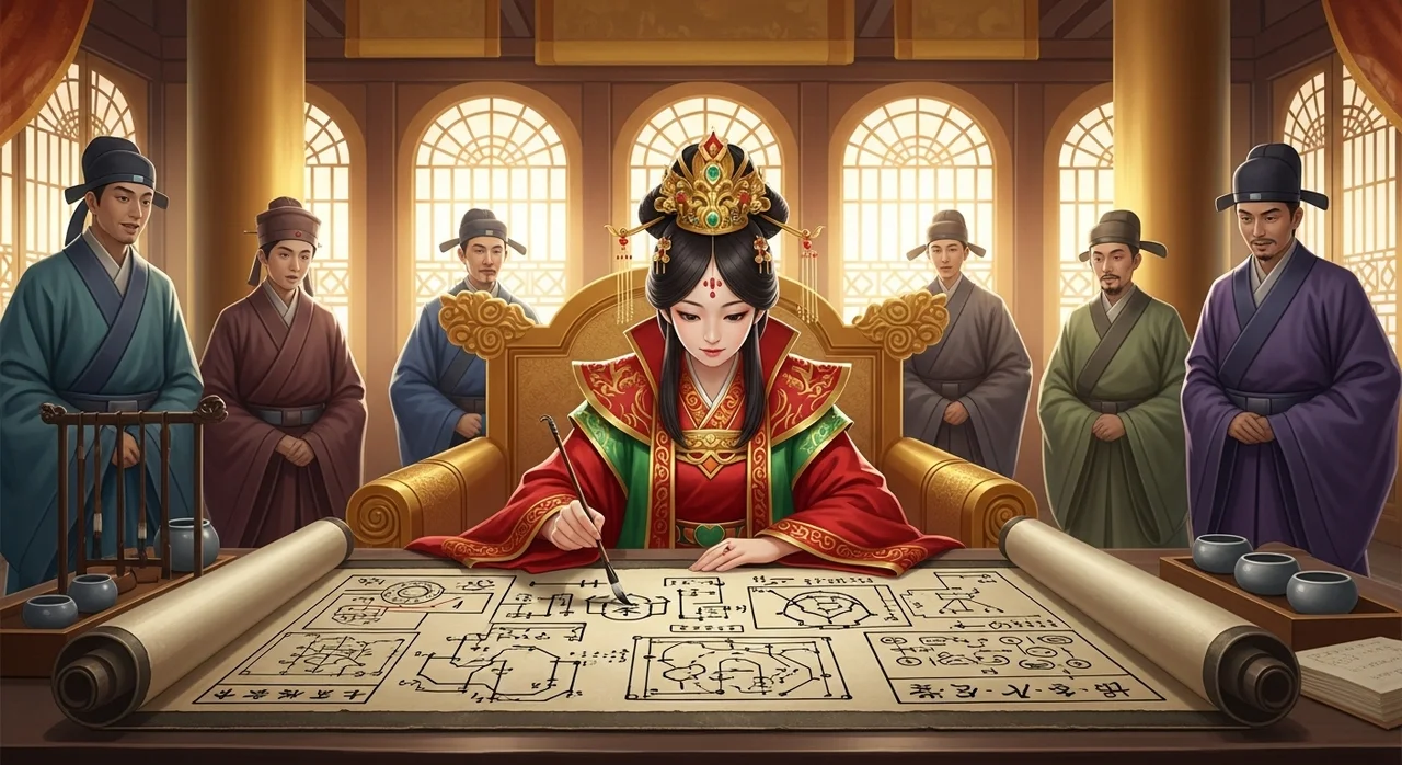 여고생황후 주요 인물 관계도 및 기본 정보