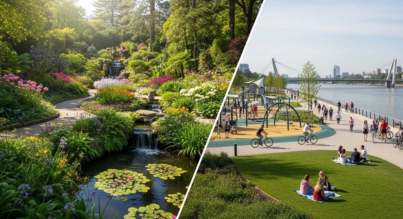 수도권 근교 힐링 코스 vs 도심 속 감성 코스