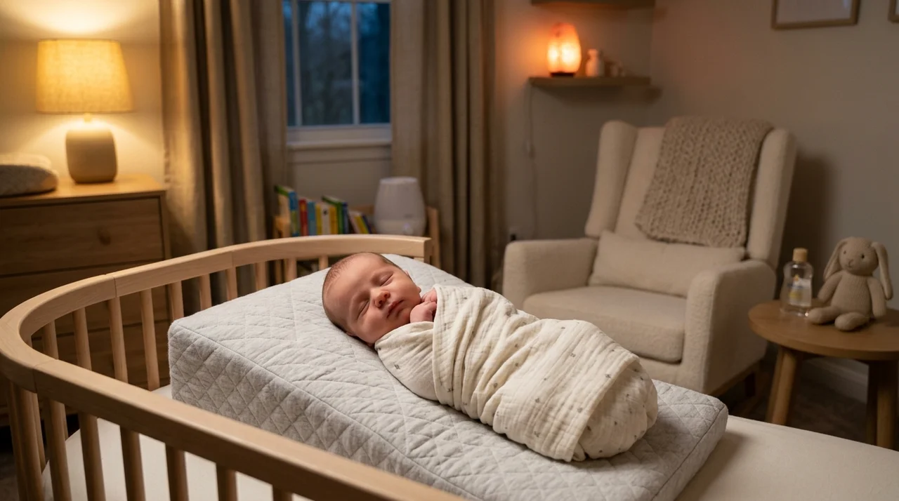 신생아 잠투정 달래는 역방쿠 활용법: 아기 꿀잠 재우는 안전 수칙