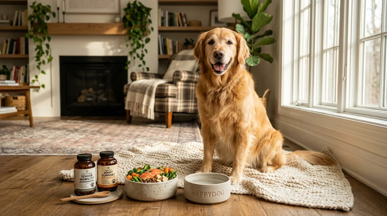 노령견 영양제 필수 3가지 추천! 관절·눈·치매 예방 성분 완벽 정리