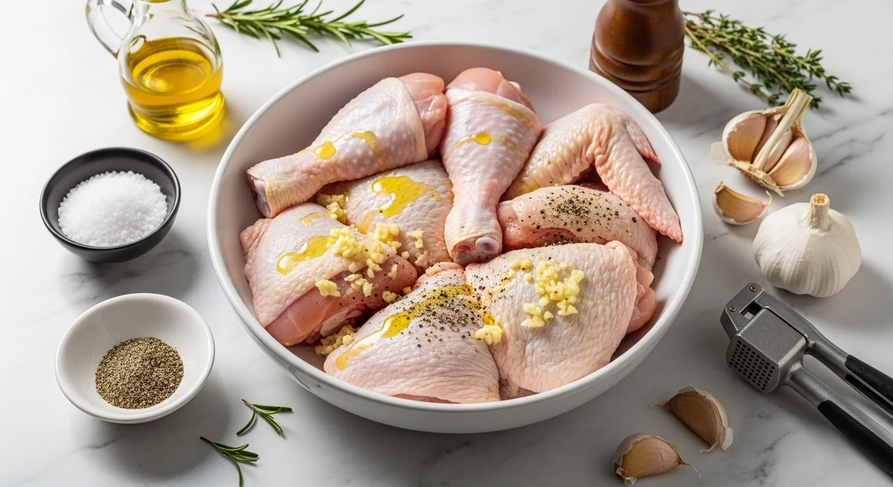 실패 없는 에어프라이어 닭구이 준비물