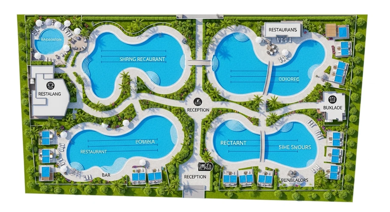 한눈에 비교하는 나트랑 리조트 수영장 특징