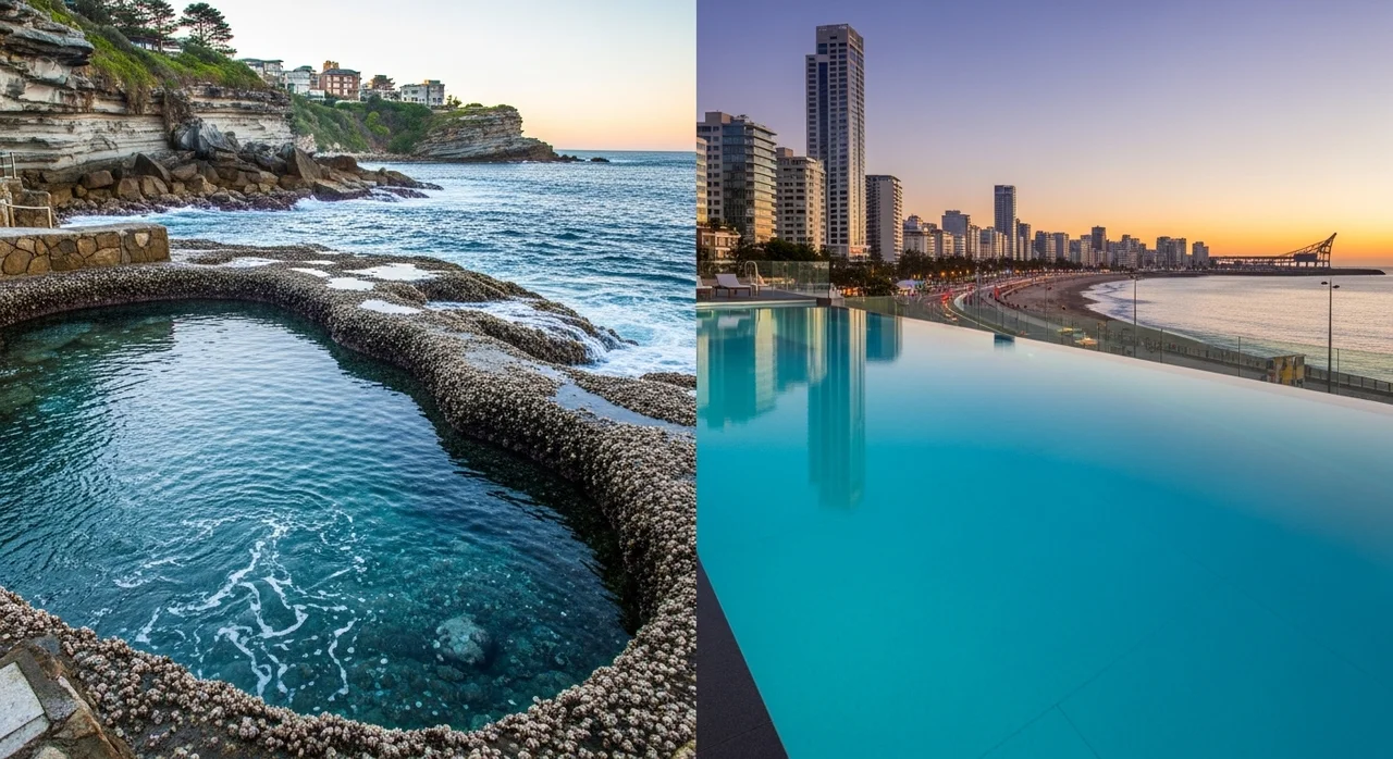 아미아나 vs 알리부: 시내 근처 수영장 맛집 비교