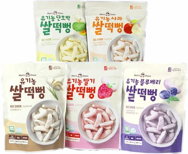 맛있는풍경 유기농 쌀떡뻥 5종 세트