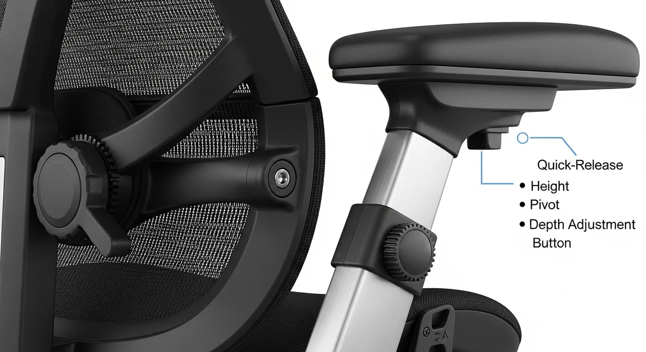 장시간 앉아 있는 직업 의자, 3가지 필수 조건