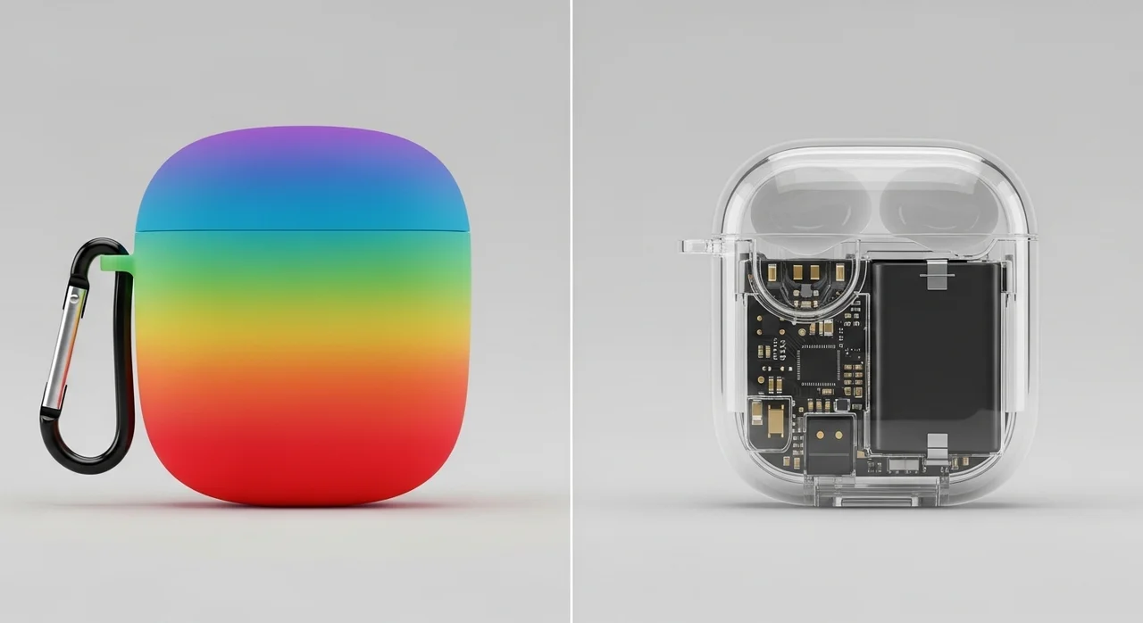 부드러운 실리콘 vs 투명한 TPU, 당신의 선택은?