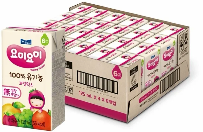 요미요미 유기농 주스 과일믹스