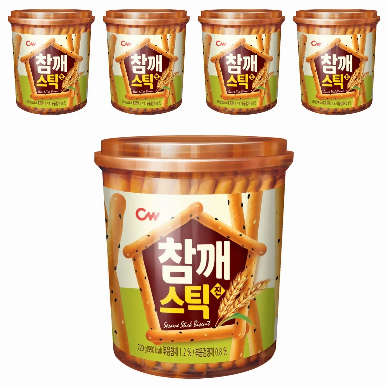 청우식품 참깨스틱 진