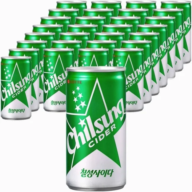 한 캔에 얼마? 냉장고 필수템 탄산음료 캔 3종 칠성사이다 웰치스 데미소다 전격 비교