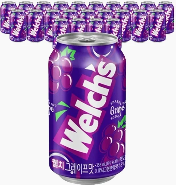 웰치스 포도맛