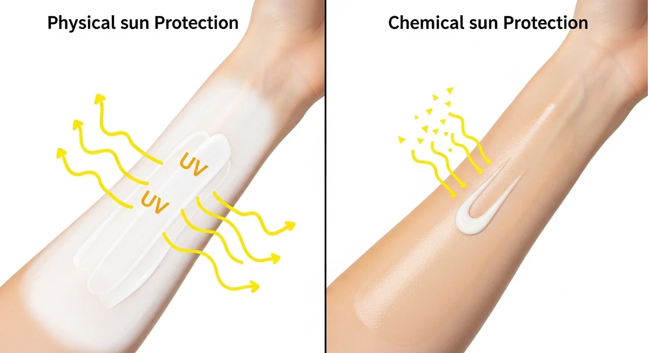내 피부에 맞는 선크림 타입 비교: 무기자차 vs 유기자차