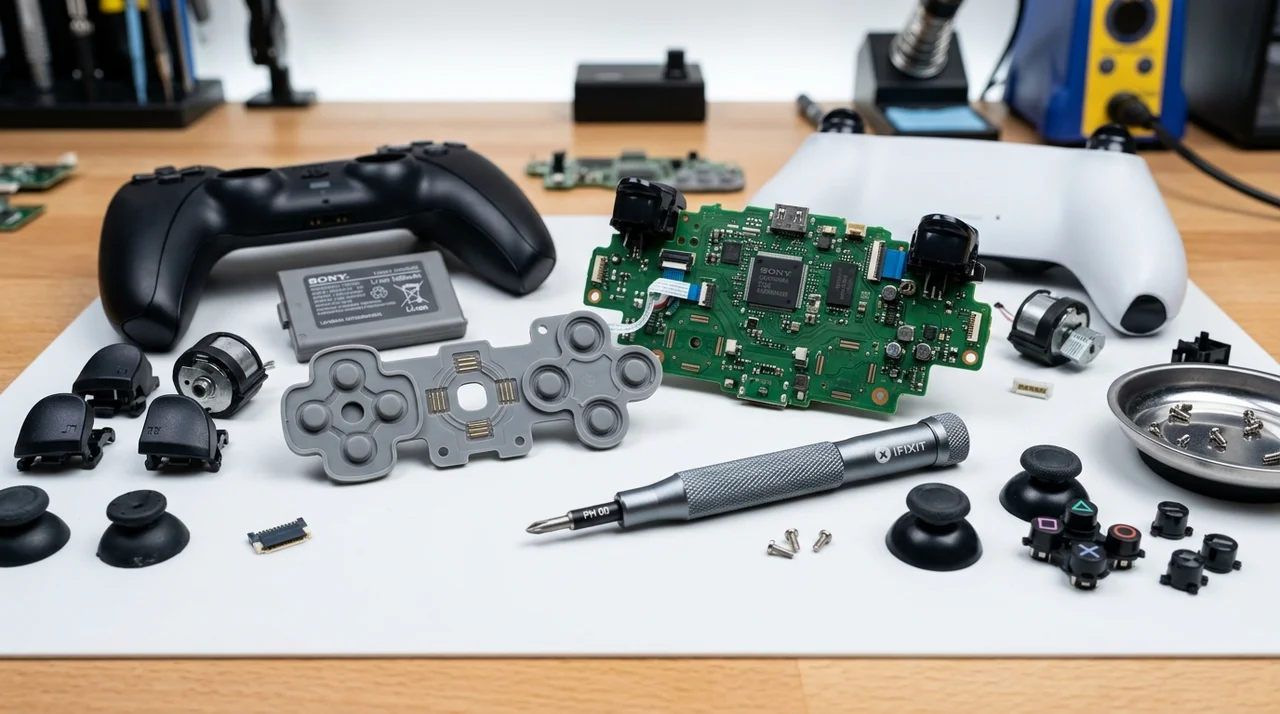 게임패드 고무 패드 교체 방법: 버튼 먹통 셀프 수리 가이드