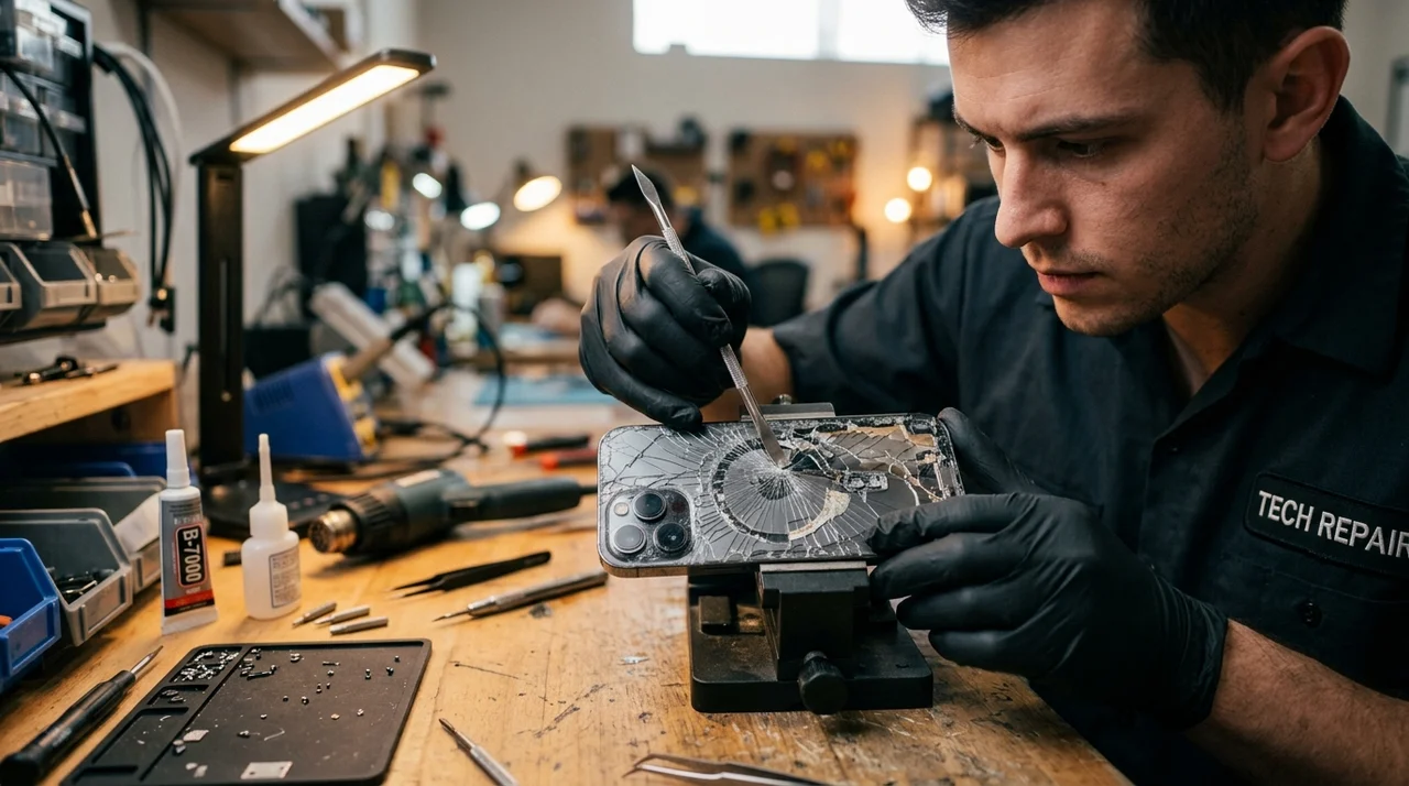 아이폰 후면 유리 깨졌을 때 수리 비용 및 방법 총정리 (2026)